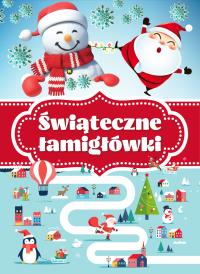 Świąteczne łamigłówki. Autor: Opracowanie zbiorowe. Dobreksiazki.pl Okładka książki Świąteczne łamigłówki