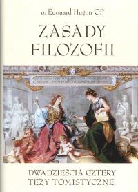 Zasady filozofii. Autor: Edouard Hugon. Dobreksiazki.pl Okładka książki Zasady filozofii