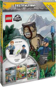 Zestaw Fana. LEGO(R) Jurassic World. Autor: Opracowanie zbiorowe. Dobreksiazki.pl Okładka książki Zestaw Fana. LEGO(R) Jurassic World