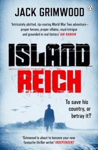 Island Reich. Autor: Grimwood Jack. Dobreksiazki.pl Okładka książki Island Reich