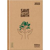 Kalendarz 2022 A5 Eco drzewo HERLITZ. Wydawca: HERLITZ. Dobreksiazki.pl Opakowanie Kalendarz 2022 A5 Eco drzewo HERLITZ