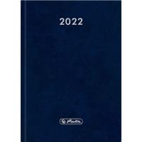 Kalendarz 2022 A5 Szefa granatowy HERLITZ. Wydawca: HERLITZ. Dobreksiazki.pl Opakowanie Kalendarz 2022 A5 Szefa granatowy HERLITZ