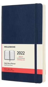 Kalendarz 2022 dzienny 12ML sapphire blue. Wydawca: Moleskine. Dobreksiazki.pl Opakowanie Kalendarz 2022 dzienny 12ML sapphire blue