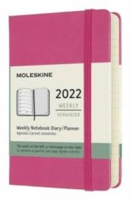 Kalendarz 2022 tyg. 12MP tw. bougainvillea pink. Wydawca: Moleskine. Dobreksiazki.pl Opakowanie Kalendarz 2022 tyg. 12MP tw. bougainvillea pink