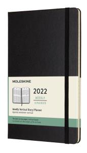 Kalendarz 2022 tygodniowy 12ML tw. czarny. Wydawca: Moleskine. Dobreksiazki.pl Opakowanie Kalendarz 2022 tygodniowy 12ML tw. czarny
