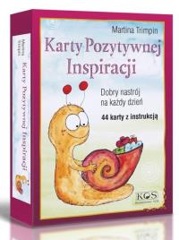 Karty Pozytywnej Inspiracji. Autor: Martina Trimpin. Dobreksiazki.pl Okładka książki Karty Pozytywnej Inspiracji