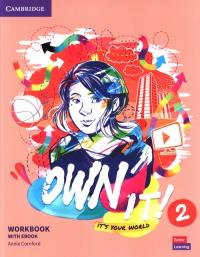 Own It! Level 2 Workbook with eBook. Autor: Cornford Annie. Dobreksiazki.pl Okładka książki Own It! Level 2 Workbook with eBook