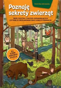 Okładka książki Poznaję sekrety zwierząt. Zbiór tekstów i ćwiczeń