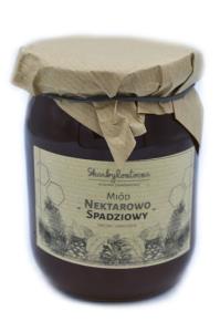Skarby Roztocza Miód nektarowo-spadziowy 700g. Producent: Skarby Roztocza. Dobreksiazki.pl Zdjęcie produktu Skarby Roztocza Miód nektarowo-spadziowy 700g