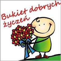 Bukiet dobrych życzeń. Autor: Praca zbiorowa. Dobreksiazki.pl Okładka książki Bukiet dobrych życzeń