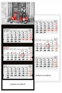 Kalendarz 2016 T61 Black and red. Wydawca: Jotan. Dobreksiazki.pl Opakowanie Kalendarz 2016 T61 Black and red