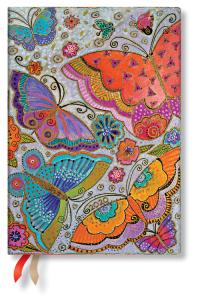 Kalendarz 2020 Midi Horizontal Flutterbyes 12m. Wydawca: Paperblanks. Dobreksiazki.pl Opakowanie Kalendarz 2020 Midi Horizontal Flutterbyes 12m