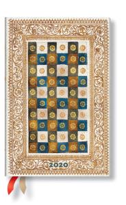 Kalendarz 2020 Mini Aureo 12m. Wydawca: Paperblanks. Dobreksiazki.pl Opakowanie Kalendarz 2020 Mini Aureo 12m