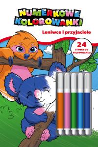 Koala. Numerkowe kolorowanki. Leniwce i... Autor: Opracowanie zbiorowe. Dobreksiazki.pl Okładka książki Koala. Numerkowe kolorowanki. Leniwce i..