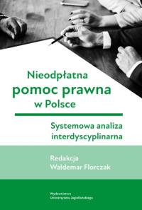 Okładka książki Nieodpłatna pomoc prawna w Polsce