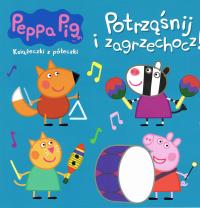 Peppa Pig. Książeczki z półeczki. Potrząśnij i zagrzechocz!. Autor: Opracowanie zbiorowe. Dobreksiazki.pl Okładka książki Peppa Pig. Książeczki z półeczki. Potrząśnij i zagrzechocz!