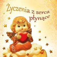 Życzenia z serca płynące. Autor: Praca zbiorowa. Dobreksiazki.pl Okładka książki Życzenia z serca płynące