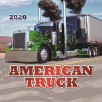 Kalendarz 2020 ścienny kwadrat American Truck. Wydawca: Artsezon. Dobreksiazki.pl Opakowanie Kalendarz 2020 ścienny kwadrat American Truck