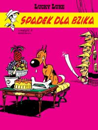 Lucky Luke. Spadek dla Bzika. Autor: Marek Puszczewicz. Dobreksiazki.pl Okładka książki Lucky Luke. Spadek dla Bzika