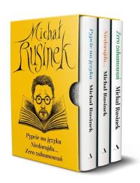 Pakiet: Kolekcja felietonów Michała Rusinka. Autor: Michał Rusinek. Dobreksiazki.pl Okładka książki Pakiet: Kolekcja felietonów Michała Rusinka