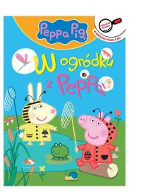 Peppa Pig. Odszukaj różnice. W ogródku z Peppą. Autor: Opracowanie zbiorowe. Dobreksiazki.pl Okładka książki Peppa Pig. Odszukaj różnice. W ogródku z Peppą