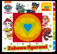 Psi Patrol. Jaki to kształt? Zabawa figurami. Autor: Opracowanie zbiorowe. Dobreksiazki.pl Okładka książki Psi Patrol. Jaki to kształt? Zabawa figurami