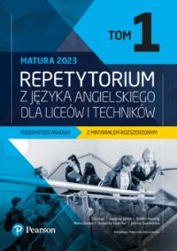 Repetytorium z języka angielskiego dla liceów i techników Poziom podstawowy + eBook tom 1. Autor: Opracowanie zbiorowe. Dobreksiazki.pl Okładka książki Repetytorium z języka angielskiego dla liceów i techników Poziom podstawowy + eBook tom 1