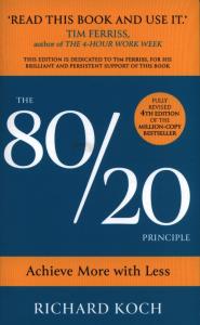 The 80/20 Principle. Autor: Koch Richard. Dobreksiazki.pl Okładka książki The 80/20 Principle