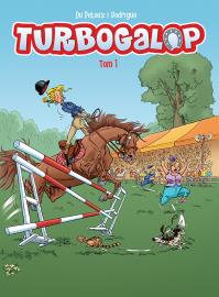 Turbogalop T.1. Autor: Marek Puszczewicz, du Peloux. Dobreksiazki.pl Okładka książki Turbogalop T.1