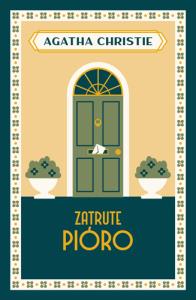 Zatrute pióro. Autor: Agatha Christie. Dobreksiazki.pl Okładka książki Zatrute pióro