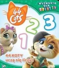 44 koty. Wyzwania dla malucha. Uczą się liczyć - uszkodzone. Autor: Opracowanie zbiorowe. Dobreksiazki.pl Okładka książki 44 koty. Wyzwania dla malucha. Uczą się liczyć - uszkodzone