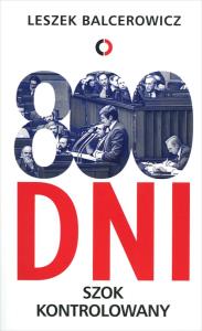 Okładka książki 800 dni. Szok kontrolowany