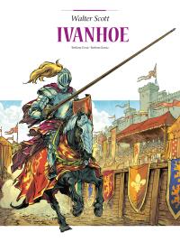 Adaptacje literatury. Ivanhoe. Autor: Stefano Enna, Stefano Garau, Weronika Sztorc. Dobreksiazki.pl Okładka książki Adaptacje literatury. Ivanhoe
