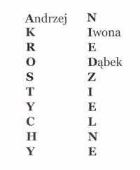 Akrostychy niedzielne. Autor: Iwona Dąbek, Andrzej Dąbek. Dobreksiazki.pl Okładka książki Akrostychy niedzielne