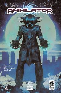 Anihilator. Autor: Gran Morrison, Frazer Irving. Dobreksiazki.pl Okładka książki Anihilator