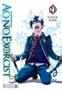 Ao No Exorcist 21. Autor: Kazue Katou. Dobreksiazki.pl Okładka książki Ao No Exorcist 21