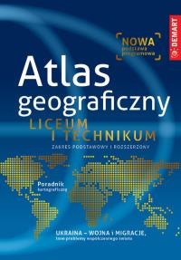 Atlas Geograficzny do liceum. Autor: Opracowanie zbiorowe. Dobreksiazki.pl Okładka książki Atlas Geograficzny do liceum
