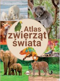 Atlas zwierząt świata. Autor: Opracowanie zbiorowe. Dobreksiazki.pl Okładka książki Atlas zwierząt świata