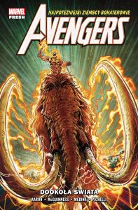 Avengers T.2 Dookoła świata. Autor: Praca zbiorowa. Dobreksiazki.pl Okładka książki Avengers T.2 Dookoła świata