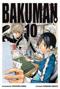 Bakuman 10. Autor: Ohba Tsugumi, Obata Takeshi. Dobreksiazki.pl Okładka książki Bakuman 10