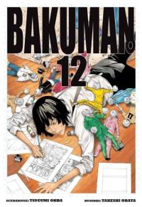 Bakuman 12. Autor: Ohba Tsugumi, Obata Takeshi. Dobreksiazki.pl Okładka książki Bakuman 12