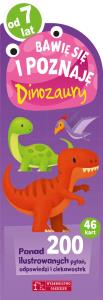 Bawię się i poznaję. Dinozaury. Autor: Praca zbiorowa. Dobreksiazki.pl Okładka książki Bawię się i poznaję. Dinozaury