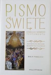Biblia Tysiąclecia- NT i ST ilustrowana. Autor: Praca zbiorowa. Dobreksiazki.pl Okładka książki Biblia Tysiąclecia- NT i ST ilustrowana