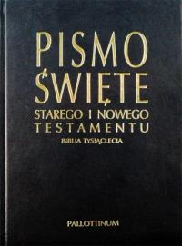 Biblia Tysiąclecia z paginatorami. Wydawca: Pallottinum. Dobreksiazki.pl Opakowanie Biblia Tysiąclecia z paginatorami