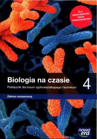 Biologia LO 4 Na czasie... Podr. ZR 2022 NE. Autor: Dubert Franciszek, Marek Jurgowiak, Zamachowski Władysław. Dobreksiazki.pl Okładka książki Biologia LO 4 Na czasie... Podr. ZR 2022 NE