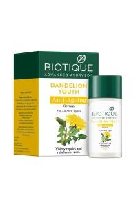 BIOTIQUE Serum do twarzy rozjaśniające Mniszek 40ml. Producent: Biotique. Dobreksiazki.pl Zdjęcie produktu BIOTIQUE Serum do twarzy rozjaśniające Mniszek 40ml