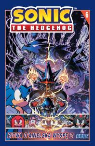 Bitwa o Anielską Wyspę 2. Sonic the Hedgehog . Tom 6 wyd. 2025. Autor: Flynn Ian, Tracy Yardley, Adam Bryce Thomas. Dobreksiazki.pl Okładka książki Bitwa o Anielską Wyspę 2. Sonic the Hedgehog . Tom 6 wyd. 2025