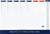 Biuwar mały z listwą 2024. Wydawca: Wokół nas. Dobreksiazki.pl Opakowanie Biuwar mały z listwą 2024