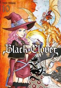 Black Clover. Tom 10. Autor: Yuuki Tabata. Dobreksiazki.pl Okładka książki Black Clover. Tom 10