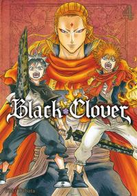 Black Clover. Tom 4. Autor: Yuuki Tabata. Dobreksiazki.pl Okładka książki Black Clover. Tom 4